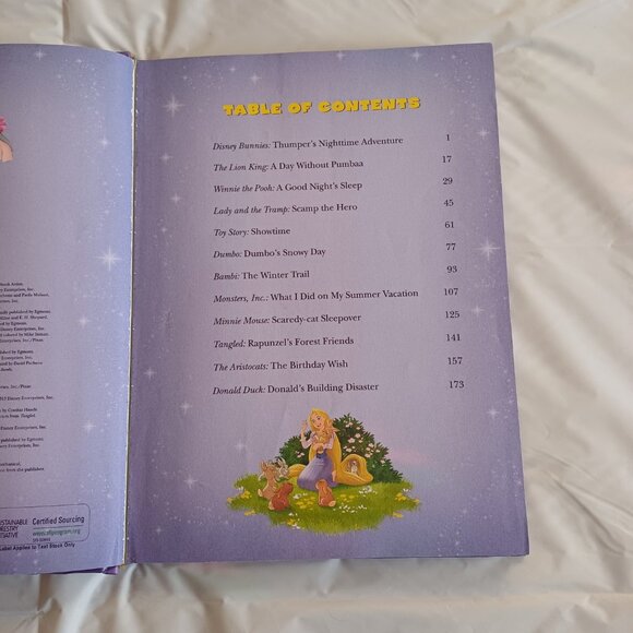 Disney 5-Minute Snuggle Stories Padded Cover Book - Picture 2 of 7